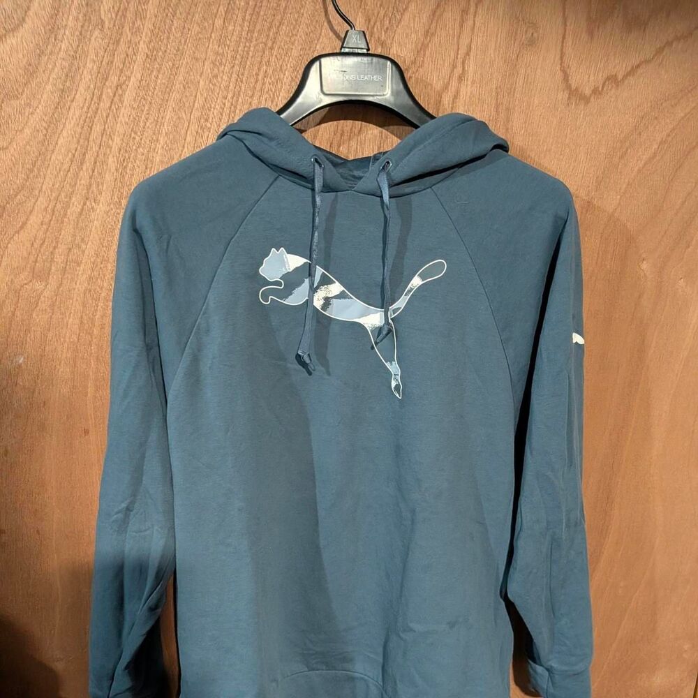Puma Men's Blue Hoodie